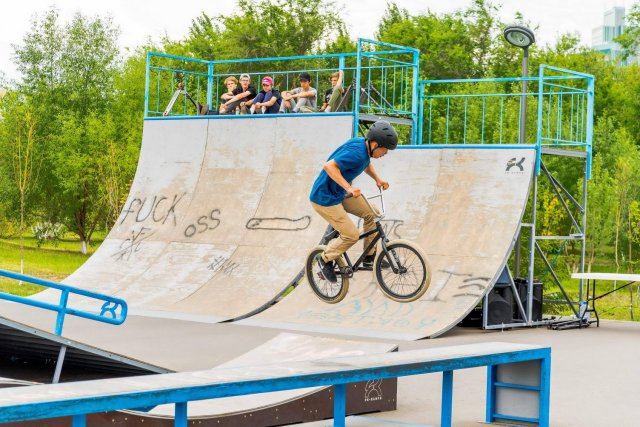 Первый Чемпионат Республики Казахстан по BMX freestyle